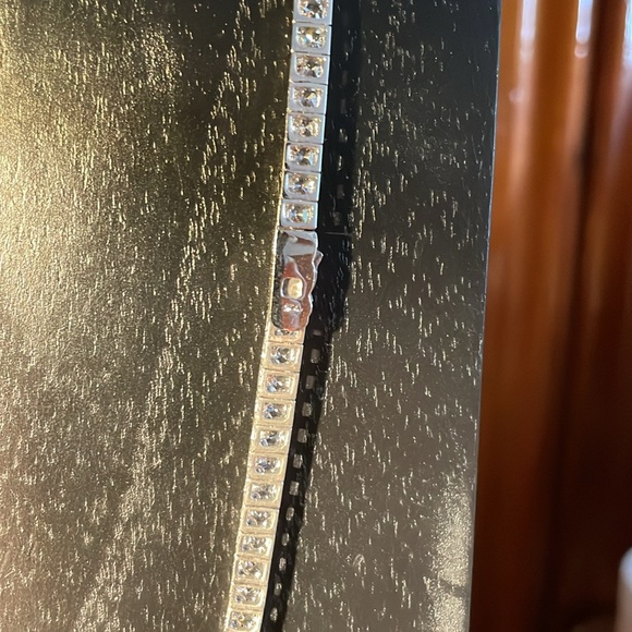 Sterling silver tennis chain for men - Picture 6 of 6